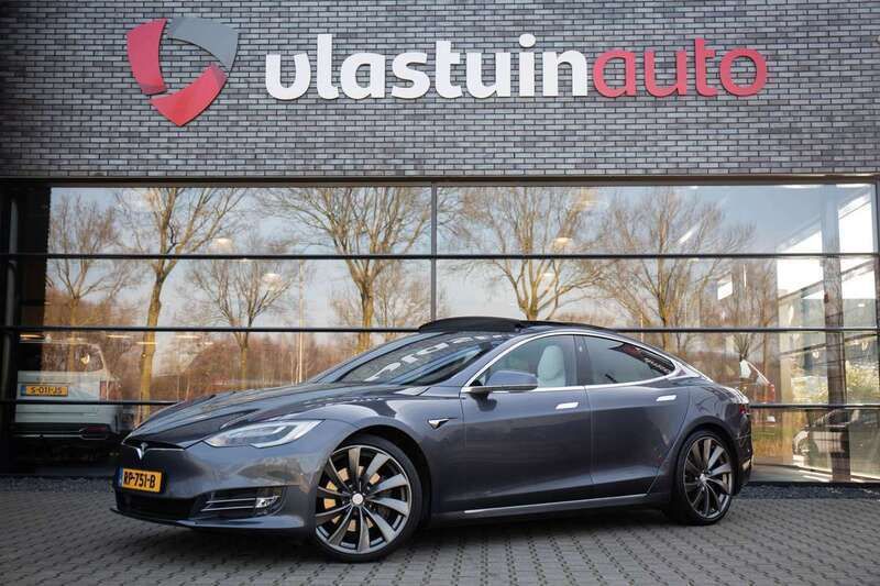 Grijs Gebruikt 2017 Tesla Model S Sedan | € 29.950 (Eerlijke prijs) - Afbeelding 1/4