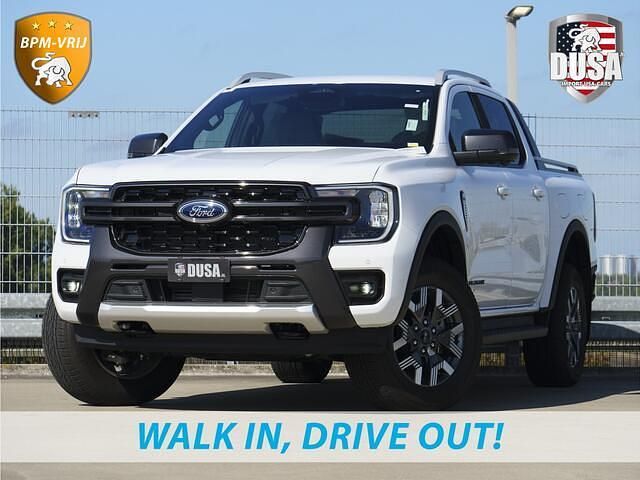 Wit Occasion 2024 Ford Ranger Wildtrack Pickup | € 54.950 (Super prijs) - Afbeelding 1/4