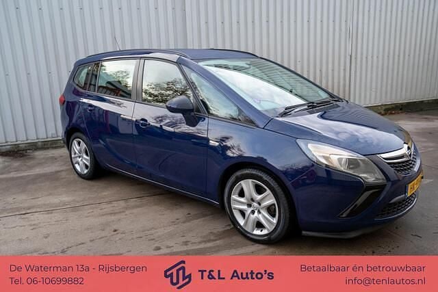 Blauw Gebruikt 2015 Opel Zafira Tourer Edition MPV | € 7.950 (Goede deal) - Afbeelding 1/4