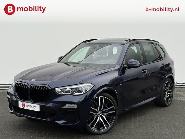 Blauw (metallic) Occasion 2021 BMW X5 Executive SUV | € 48.795 - Afbeelding 1/3