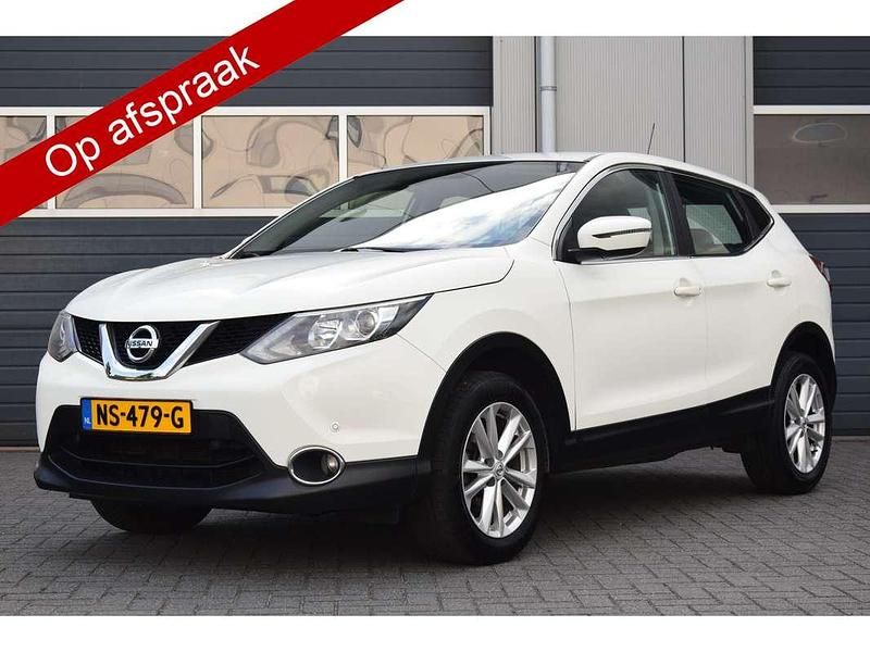 Wit Gebruikt 2017 Nissan Qashqai Acenta SUV | € 13.750 (Eerlijke prijs) - Afbeelding 1/4