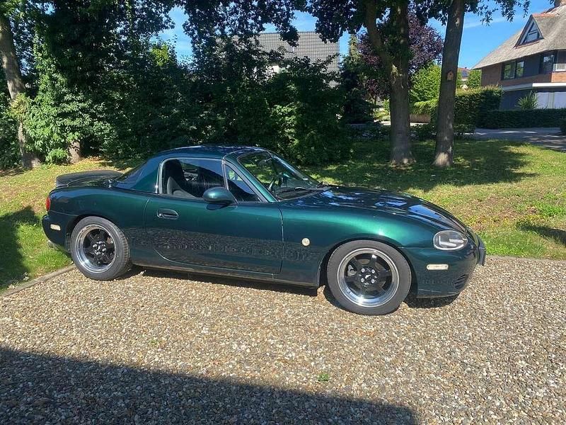 Groen Gebruikt 2002 Mazda MX5 Exclusive Cabriolet | € 7.000 (Duur) - Afbeelding 1/4