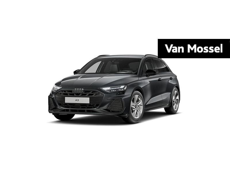 Grijs Gebruikt 2024 Audi A3 Sportback S-Line Hatchback | € 41.900 (Duur) - Afbeelding 1/3