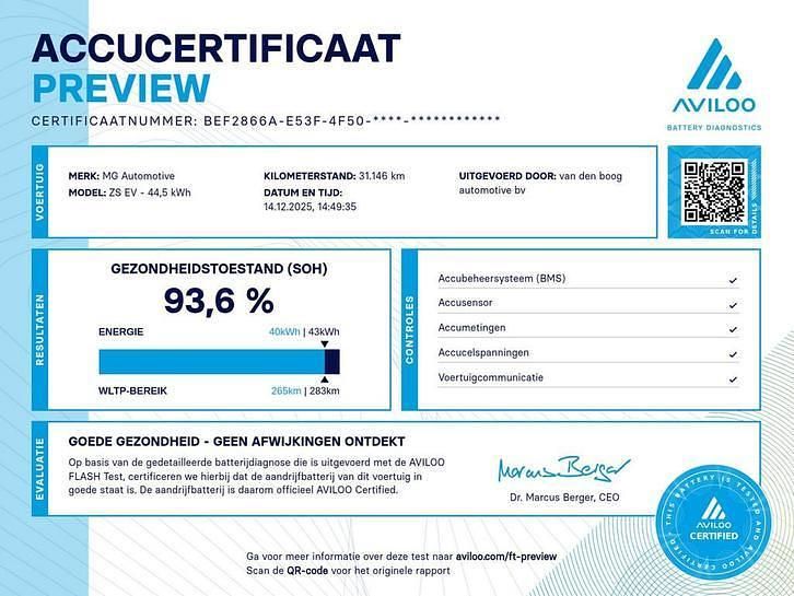 Occasion MG ZS Luxury 105 kW (143 PK) 2020 SUV