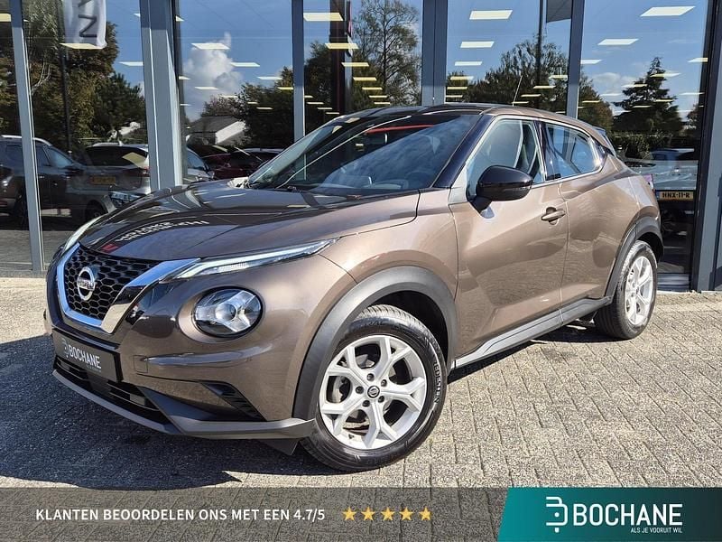 Bruin Gebruikt 2020 Nissan Juke Acenta SUV | € 18.240 (Eerlijke prijs) - Afbeelding 1/4