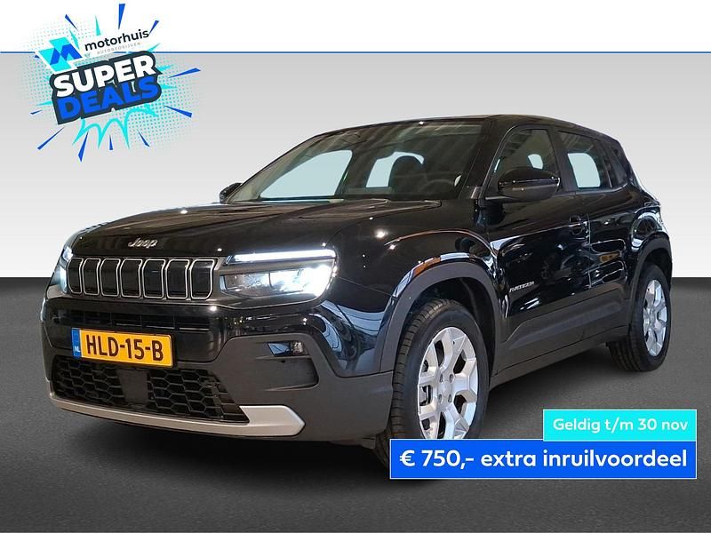 Zwart Gebruikt 2025 Jeep Avenger EV Altitude SUV | € 31.925 - Afbeelding 1/4