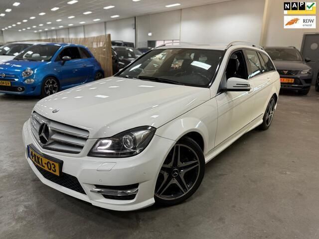 Wit Gebruikt 2013 Mercedes C180 Avantgarde Stationwagen | € 11.949 (Iets duurder) - Afbeelding 1/4