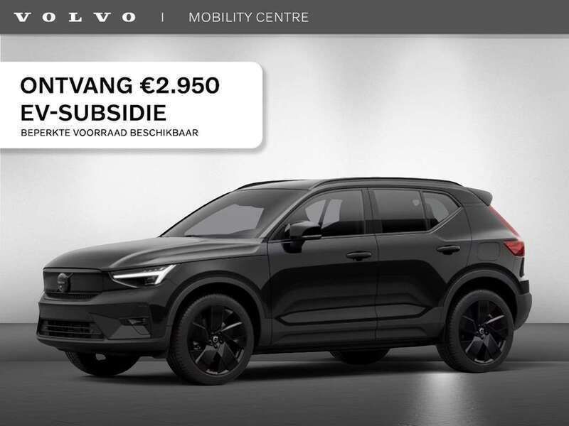 Zwart Nieuw 2024 Volvo EX40 Ultra SUV | € 63.285 (Iets duurder) - Afbeelding 1/4