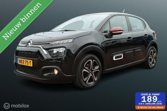 Zwart Gebruikt 2022 Citroën C3 Business Class Hatchback | € 12.895 (Goede deal) - Afbeelding 1/4