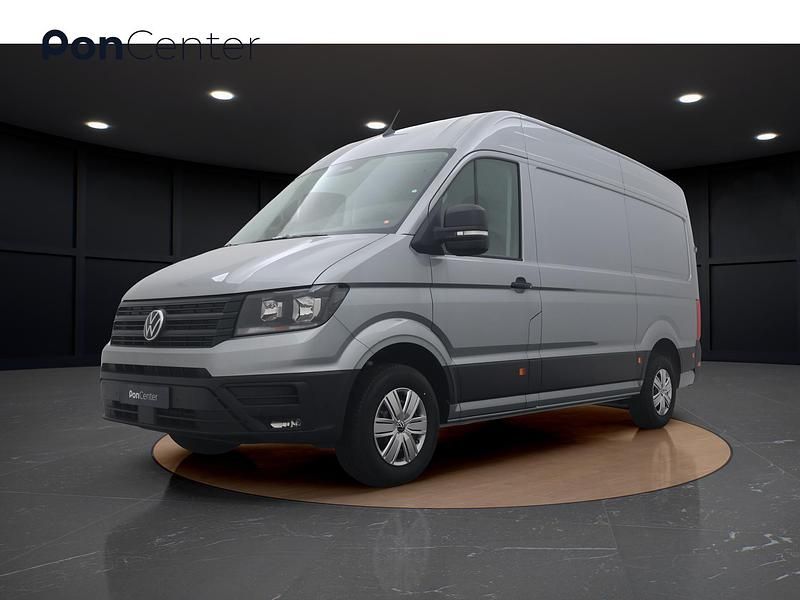 Zilver Gebruikt 2024 VW Crafter Highline Van | € 41.450 - Afbeelding 1/4
