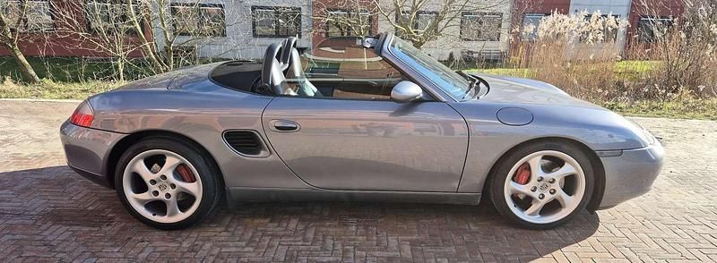 Occasion Porsche Boxster 252 PK (185 kW) 2002 Grijs Cabriolet