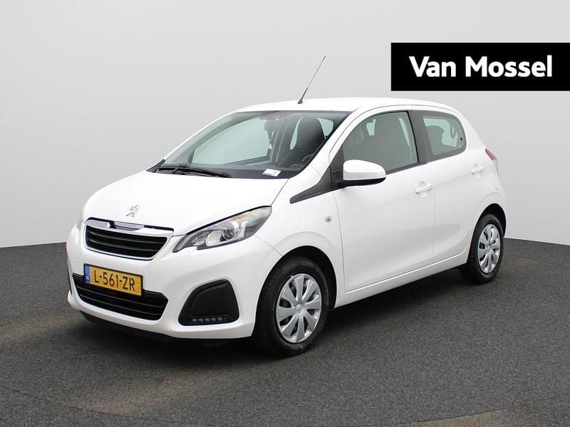 Wit Gebruikt 2021 Peugeot 108 Active Hatchback | € 9.945 (Eerlijke prijs) - Afbeelding 1/3