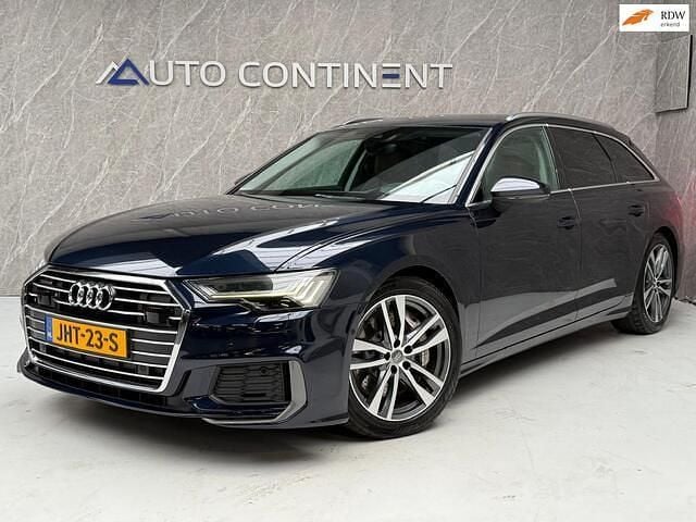 Blauw Gebruikt 2019 Audi A6 S-Line Stationwagen | € 33.950 (Super prijs) - Afbeelding 1/4