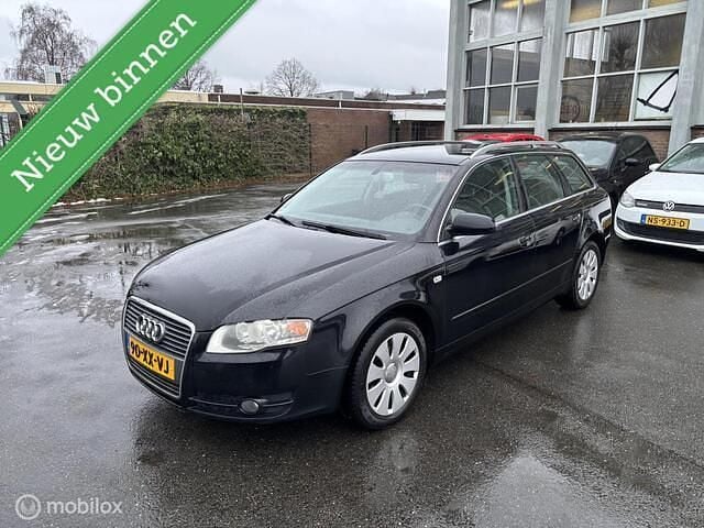 Zwart Occasion 2007 Audi A4 Stationwagen | € 2.550 (Super prijs) - Afbeelding 1/4