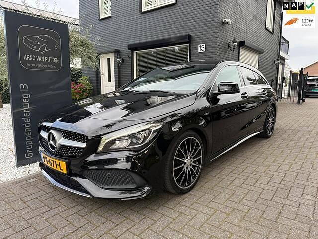 Zwart Gebruikt 2017 Mercedes CLA180 Shooting Brake AMG line Stationwagen | € 15.900 (Iets duurder) - Afbeelding 1/4