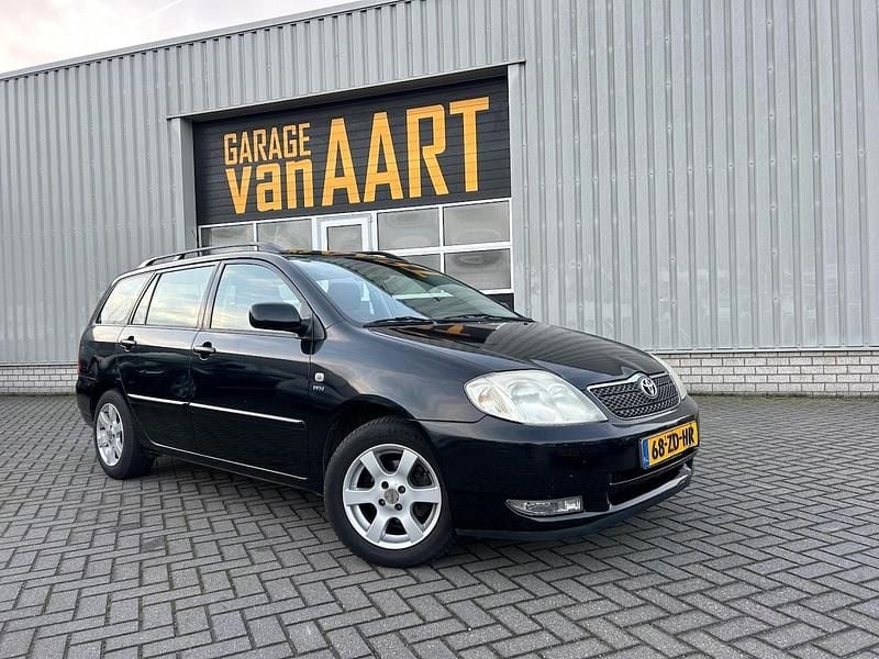 Zwart Gebruikt 2003 Toyota Corolla Sol Stationwagen | € 2.750 (Eerlijke prijs) - Afbeelding 1/4