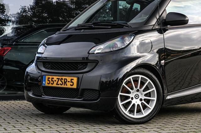 Occasion Smart ForTwo Cabrio Passion 71 PK (52 kW) 2012 Zwart Cabriolet