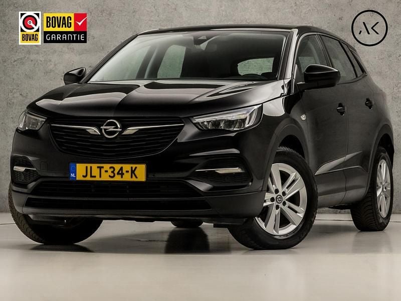 Zwart Occasion 2021 Opel Grandland X Sport SUV | € 19.445 (Super prijs) - Afbeelding 1/4