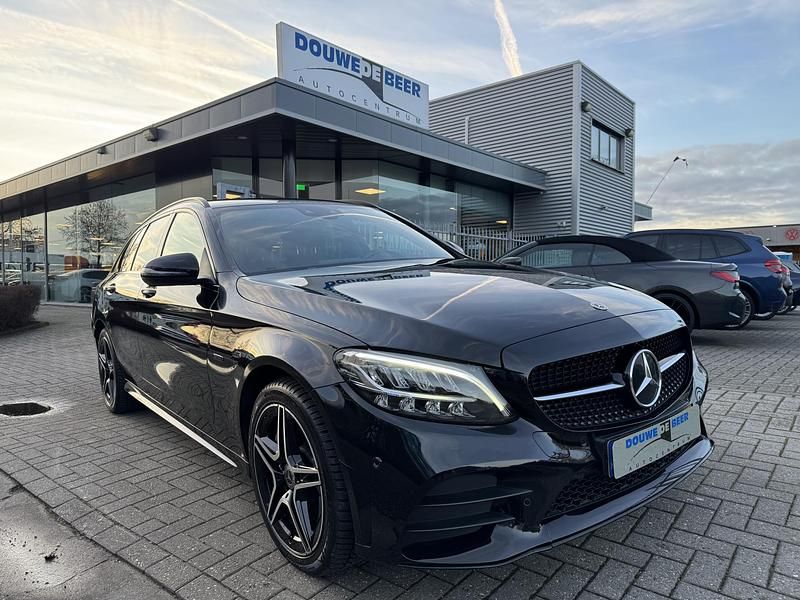 Occasion Mercedes C300 Business 2020 Zwart (metallic) Stationwagen
