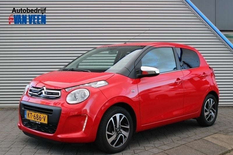 Rood Gebruikt 2016 Citroën C1 SELECTION Hatchback | € 6.690 (Goede deal) - Afbeelding 1/4