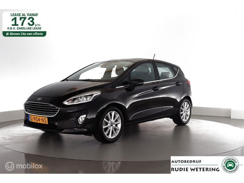 Zwart Gebruikt 2019 Ford Fiesta Titanium Hatchback | € 12.750 (Eerlijke prijs) - Afbeelding 1/4