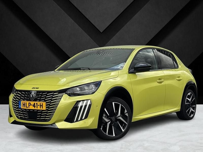 Geel Nieuw 2025 Peugeot e-208 GTi Hatchback | € 34.995 (Duur) - Afbeelding 1/1