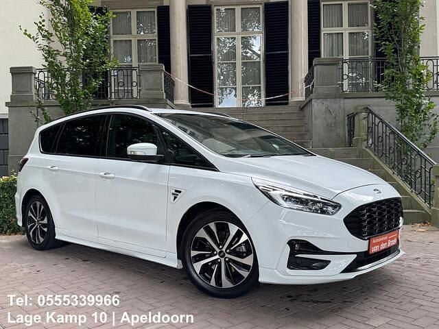 Wit Gebruikt 2020 Ford S-MAX ST-Line MPV | € 22.445 (Iets duurder) - Afbeelding 1/4