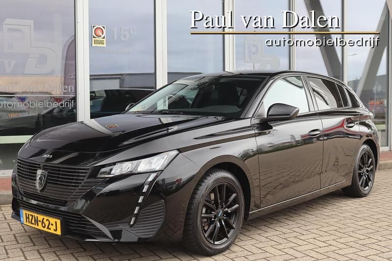 Zwart Gebruikt 2022 Peugeot 308 Business-Line Hatchback | € 21.815 (Eerlijke prijs) - Afbeelding 1/4