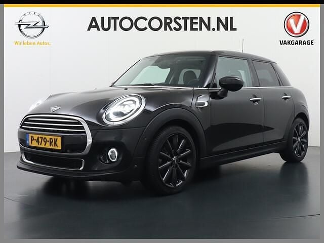 Zwart Gebruikt 2020 Mini Cooper Chili Hatchback | € 14.895 (Super prijs) - Afbeelding 1/4