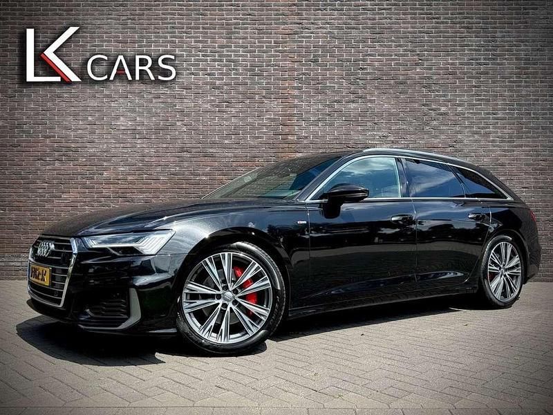 Grijs, metallic lak Gebruikt 2018 Audi A6 S-Line Stationwagen | € 26.950 - Afbeelding 1/4