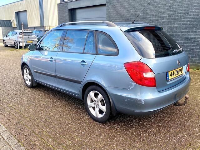 Occasion Skoda Fabia Sport 86 PK (63 kW) 2008 Blauw, metallic lak Hatchback