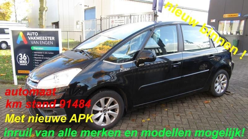 Zwart Gebruikt 2013 Citroën C4 Picasso MPV | € 4.999 - Afbeelding 1/4