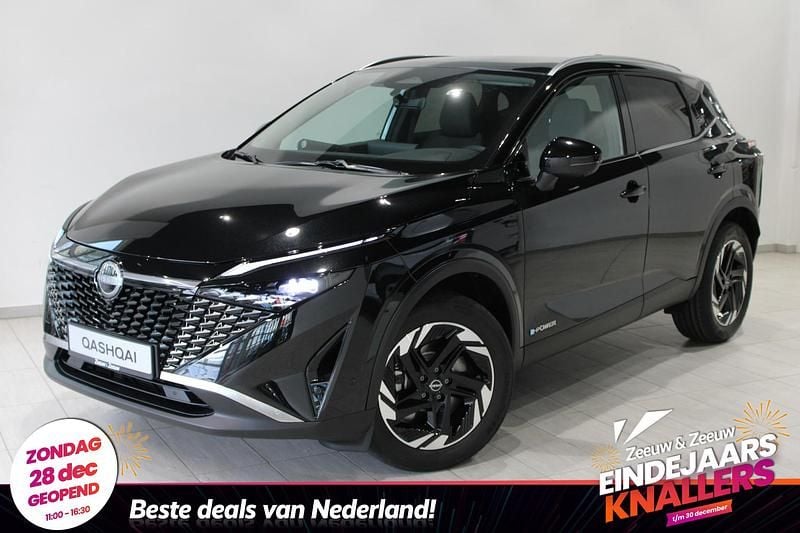 Zwart Nieuw 2025 Nissan Qashqai N-Connecta SUV | € 42.495 (Goede deal) - Afbeelding 1/4