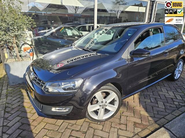 Zwart Gebruikt 2011 VW Polo Highline Hatchback | € 10.750 (Iets duurder) - Afbeelding 1/4