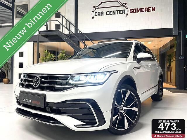 Wit Gebruikt 2021 VW Tiguan R-line SUV | € 35.750 (Iets duurder) - Afbeelding 1/4