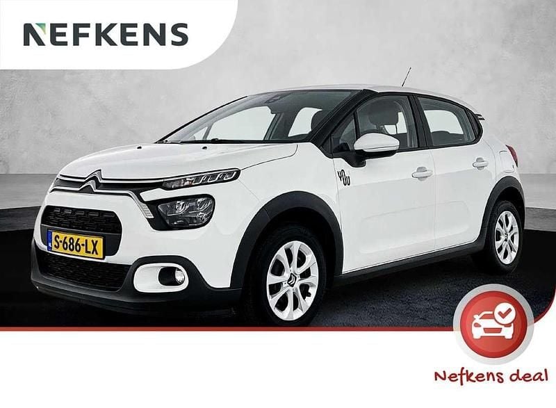 Wit Gebruikt 2023 Citroën C3 Hatchback | € 14.225 (Goede deal) - Afbeelding 1/3