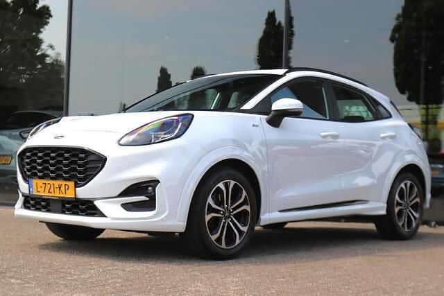 Wit Gebruikt 2021 Ford Puma Gen-E ST-Line SUV | € 17.450 - Afbeelding 1/4