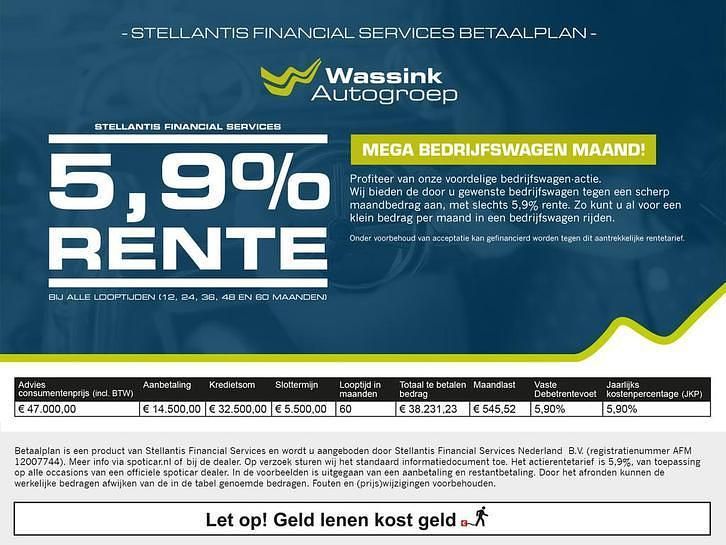 Occasion Opel Movano 140 PK (102 kW) 2024 Wit Van