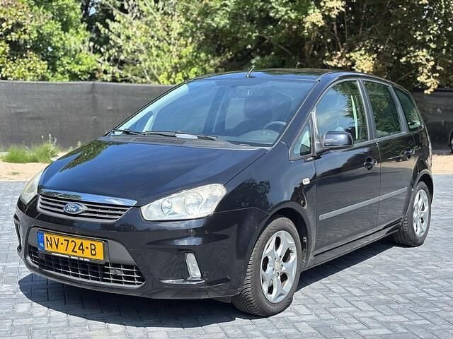 Zwart Gebruikt 2007 Ford C-MAX Trend MPV | € 1.995 (Eerlijke prijs) - Afbeelding 1/4