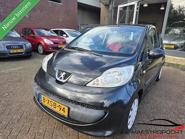 Zwart Gebruikt 2008 Peugeot 107 Hatchback | € 1.499 (Goede deal) - Afbeelding 1/4