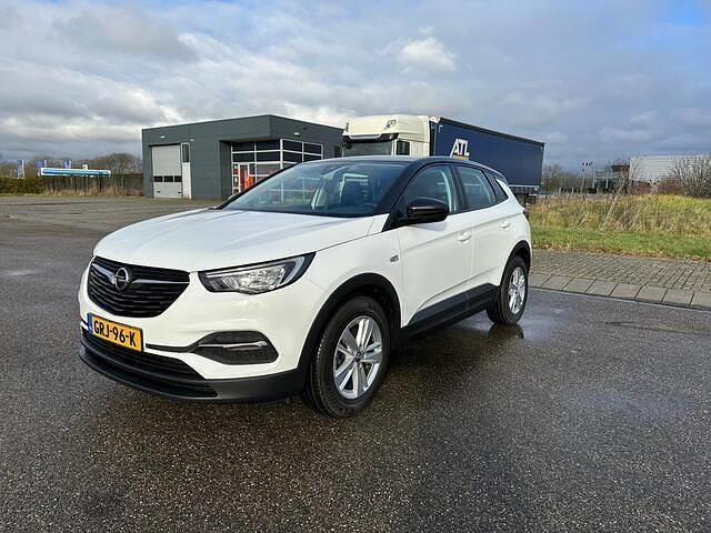Wit Gebruikt 2021 Opel Grandland X Business Edition SUV | € 16.500 (Super prijs) - Afbeelding 1/4
