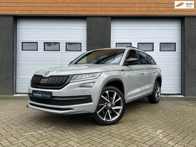 Grijs Occasion 2019 Skoda Kodiaq SportLine SUV | € 38.490 (Iets duurder) - Afbeelding 1/4