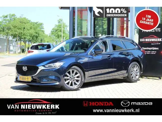 Blauw Gebruikt 2022 Mazda 6 Stationwagen | € 29.900 (Iets duurder) - Afbeelding 1/4