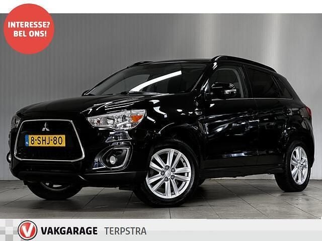 Zwart (metallic) Gebruikt 2013 Mitsubishi ASX Intense SUV | € 7.995 (Goede deal) - Afbeelding 1/4