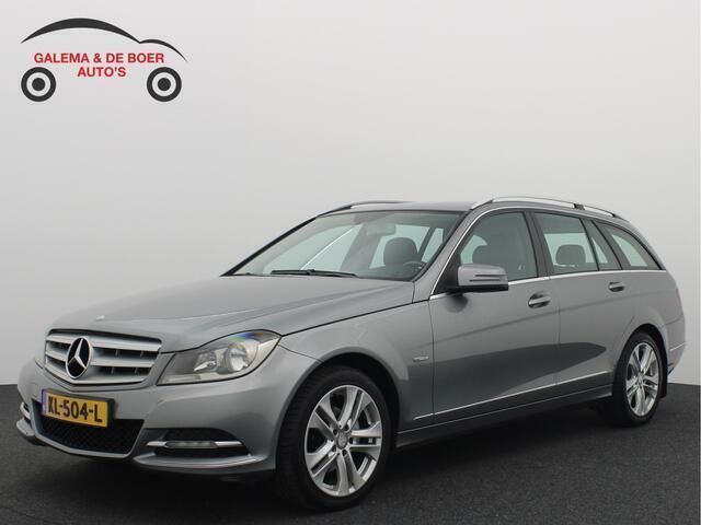 Grijs Gebruikt 2012 Mercedes C180 Avantgarde Stationwagen | € 12.888 (Eerlijke prijs) - Afbeelding 1/4