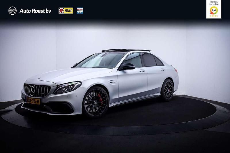 Grijs Gebruikt 2017 Mercedes C63 AMG AMG Sedan | € 54.950 (Eerlijke prijs) - Afbeelding 1/4