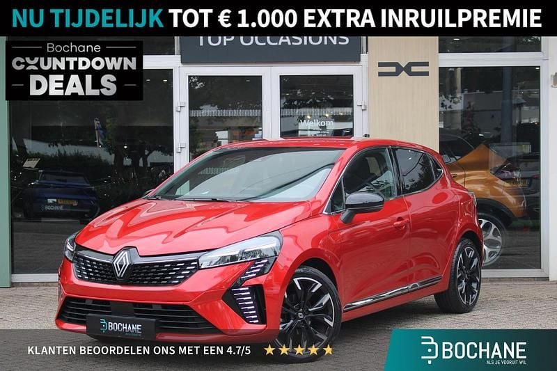 Rood Gebruikt 2024 Renault Clio V Techno Hatchback | € 20.995 (Eerlijke prijs) - Afbeelding 1/4