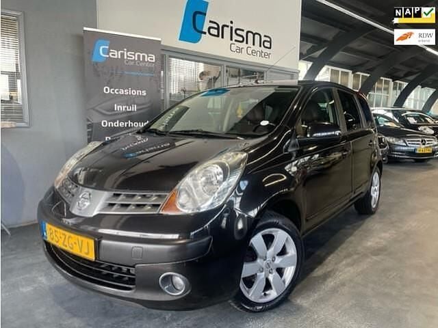 Zwart Gebruikt 2008 Nissan Note Tekna MPV | € 2.745 (Eerlijke prijs) - Afbeelding 1/4