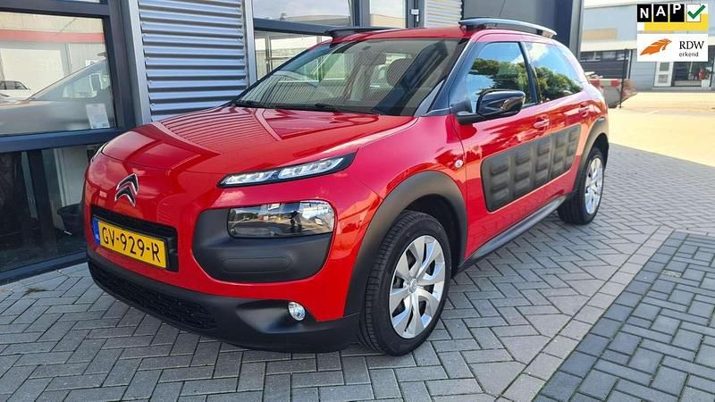 Rood Gebruikt 2015 Citroën C4 Cactus Feel Hatchback | € 6.950 (Goede deal) - Afbeelding 1/4