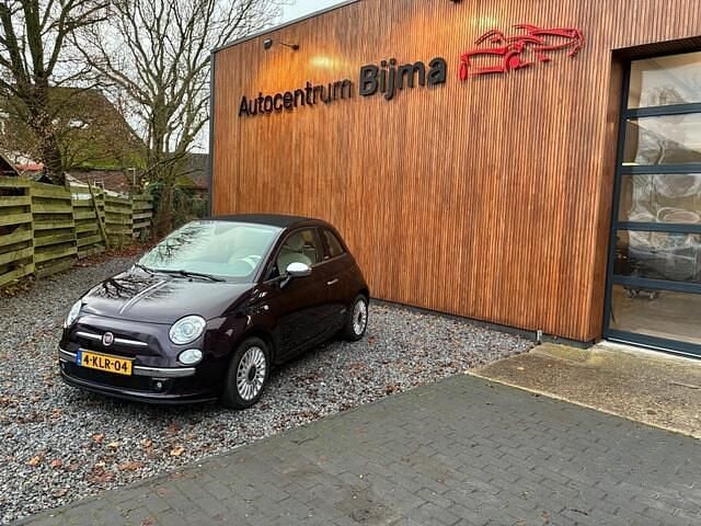 Paars (metallic) Gebruikt 2013 Fiat 500C Lounge Cabriolet | € 7.999 (Eerlijke prijs) - Afbeelding 1/4